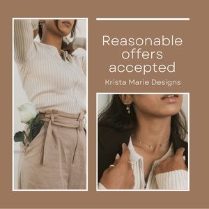 Reasonable offers ALWAYS accepted